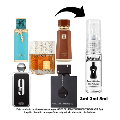 Best Seller Árabes | Pack de 5 decants SRPROFUMO