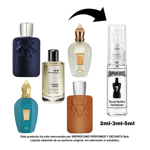 Best Seller Nicho | Pack de 5 decants SRPROFUMO