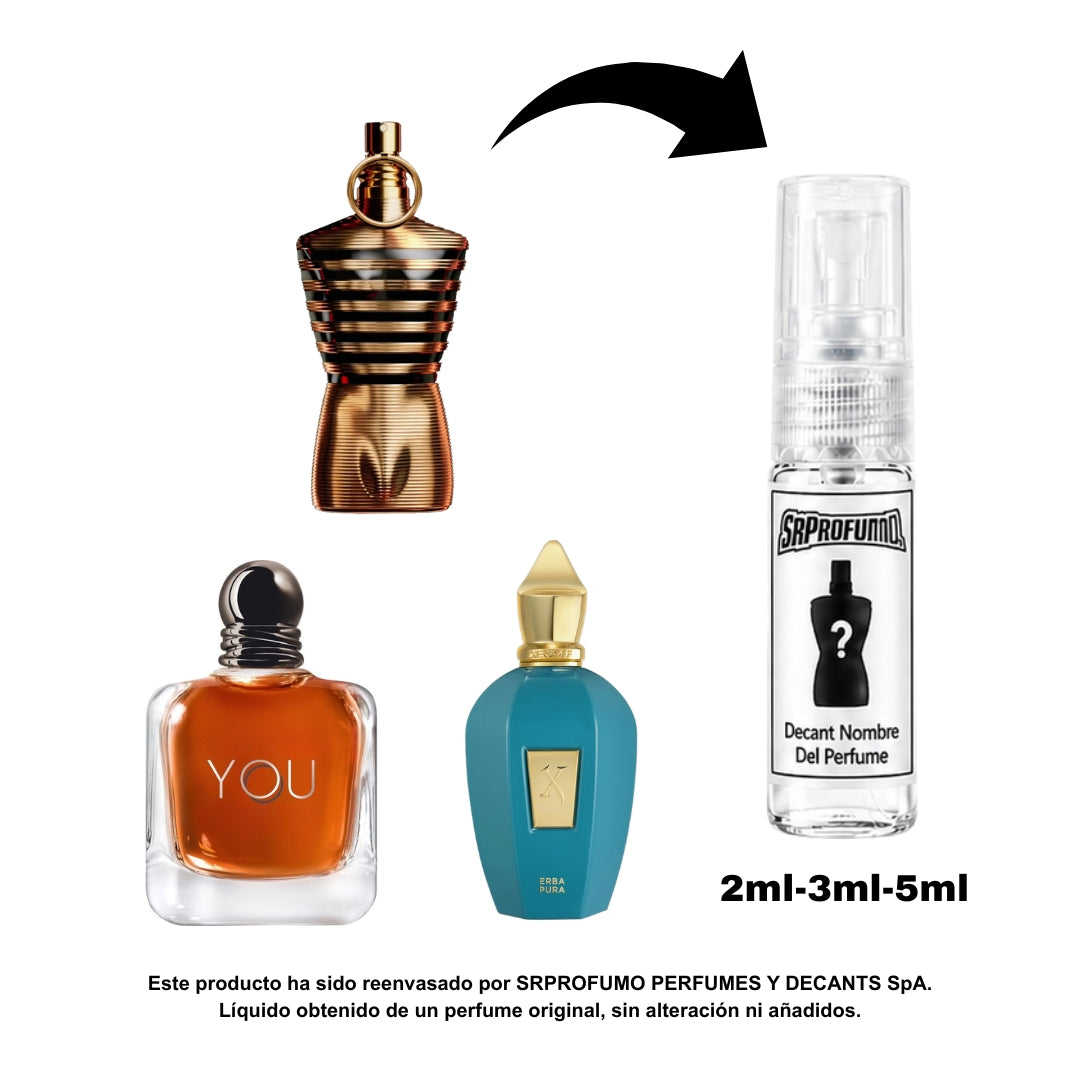 Pack Caza Pelinegras | 3 decants intensos SRPROFUMO