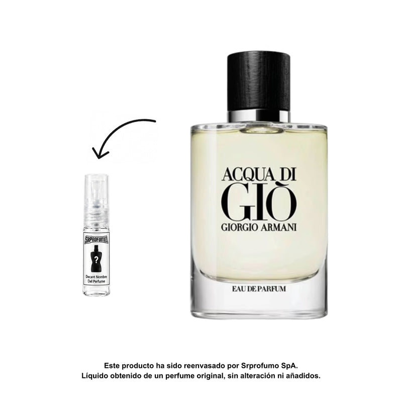 Decant Giorgio Armani Acqua di Giò EDP