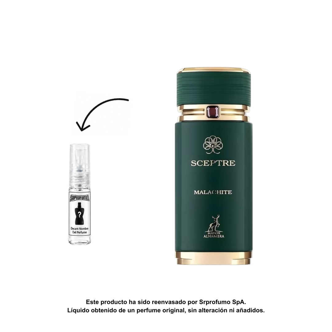 Decant Maison Alhambra Sceptre Malachite EDP