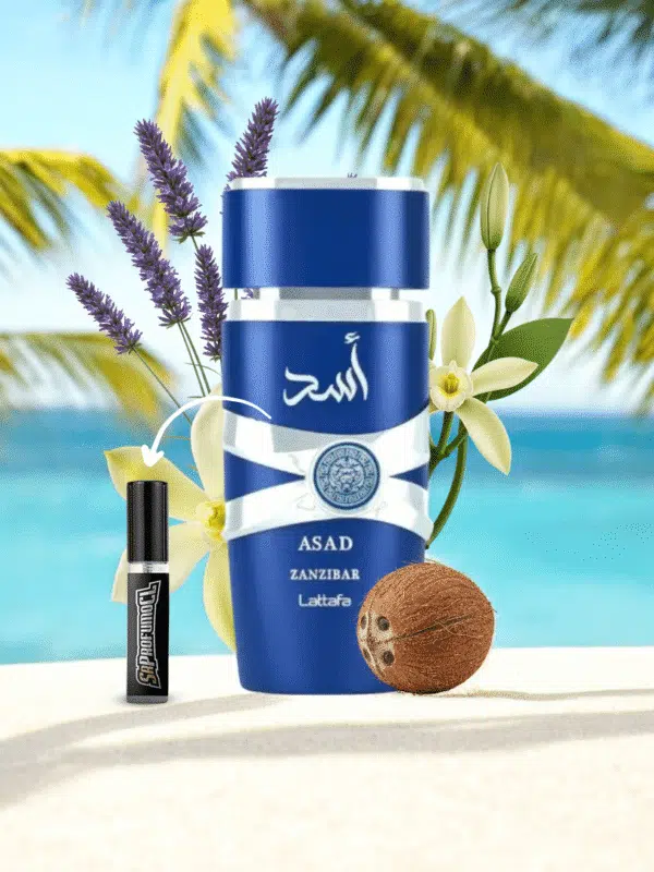Decant Lattafa Asad Zanzibar