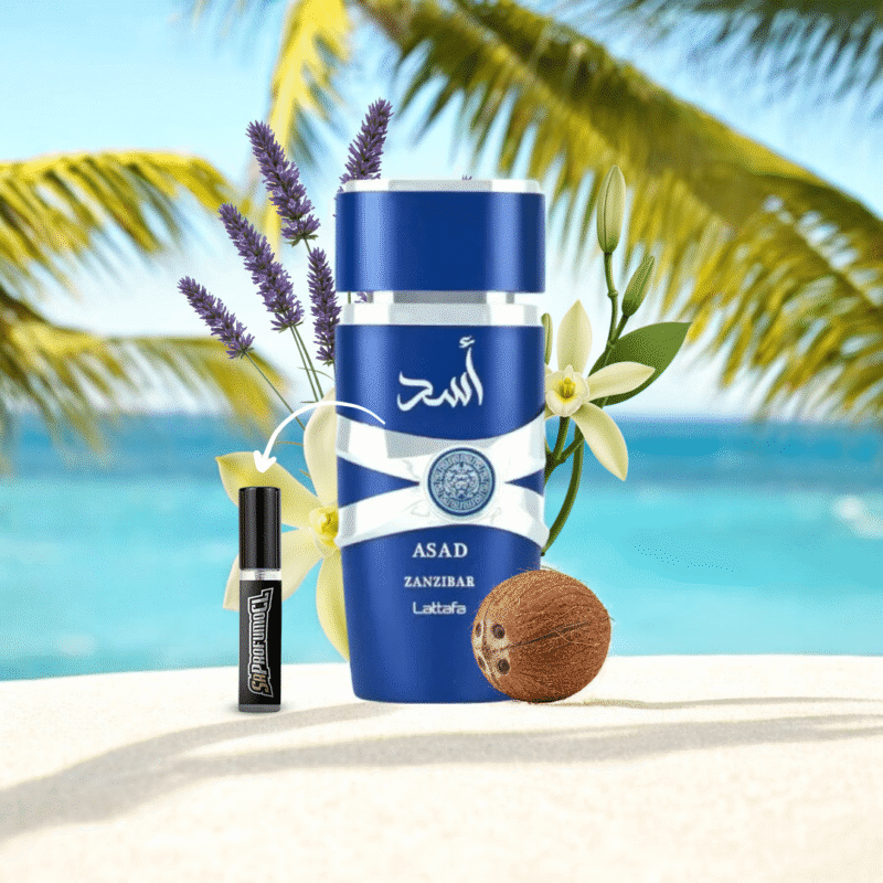 Decant Lattafa Asad Zanzibar