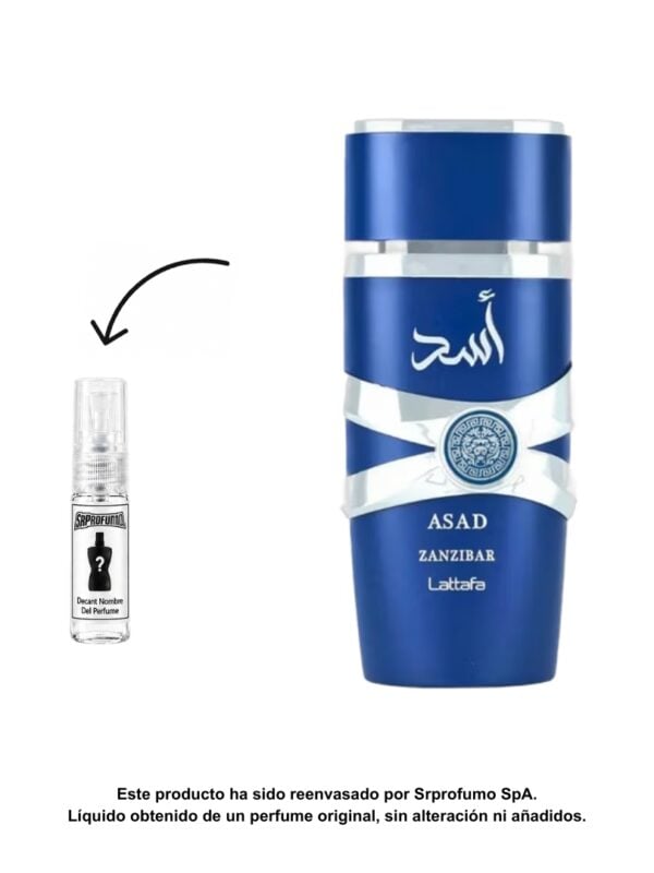Decant Lattafa Asad Zanzibar EDP 2ml, 3ml, 5ml