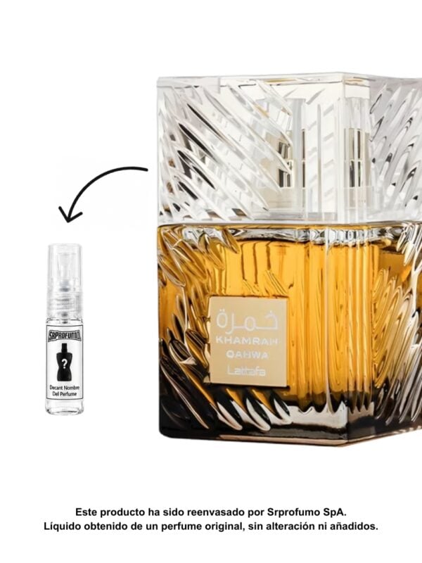 Decant Lattafa Khamrah Qahwa EDP 2ml, 3ml, 5ml