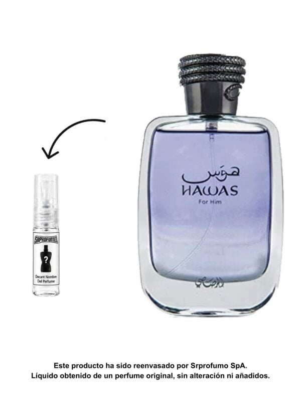 Decant Rasasi Hawas EDP 2ml, 3ml, 5ml