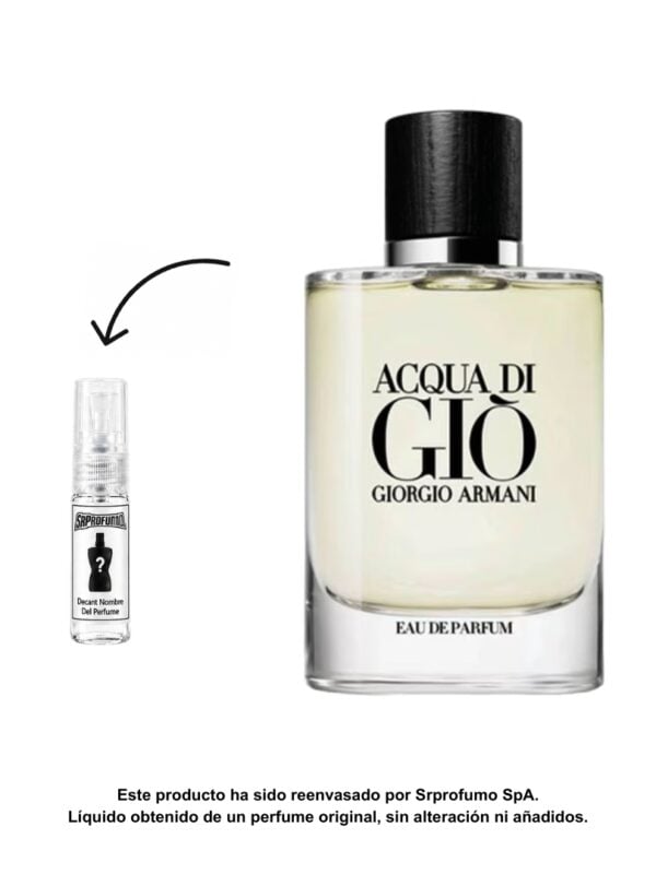 Decant Giorgio Armani Acqua Di Gio EDP 2ml, 3ml, 5ml
