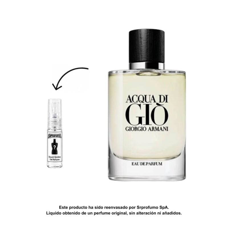 Decant Giorgio Armani Acqua Di Gio EDP 2ml, 3ml, 5ml