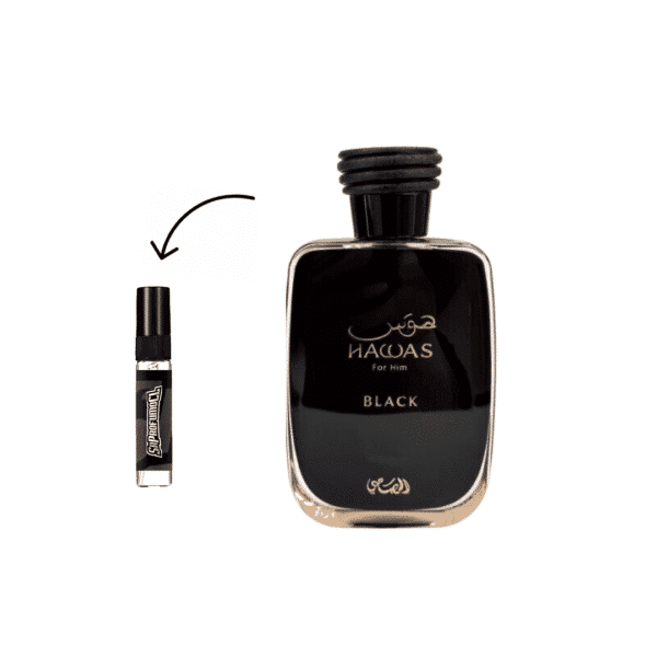 Decant Rasasi Hawas Black