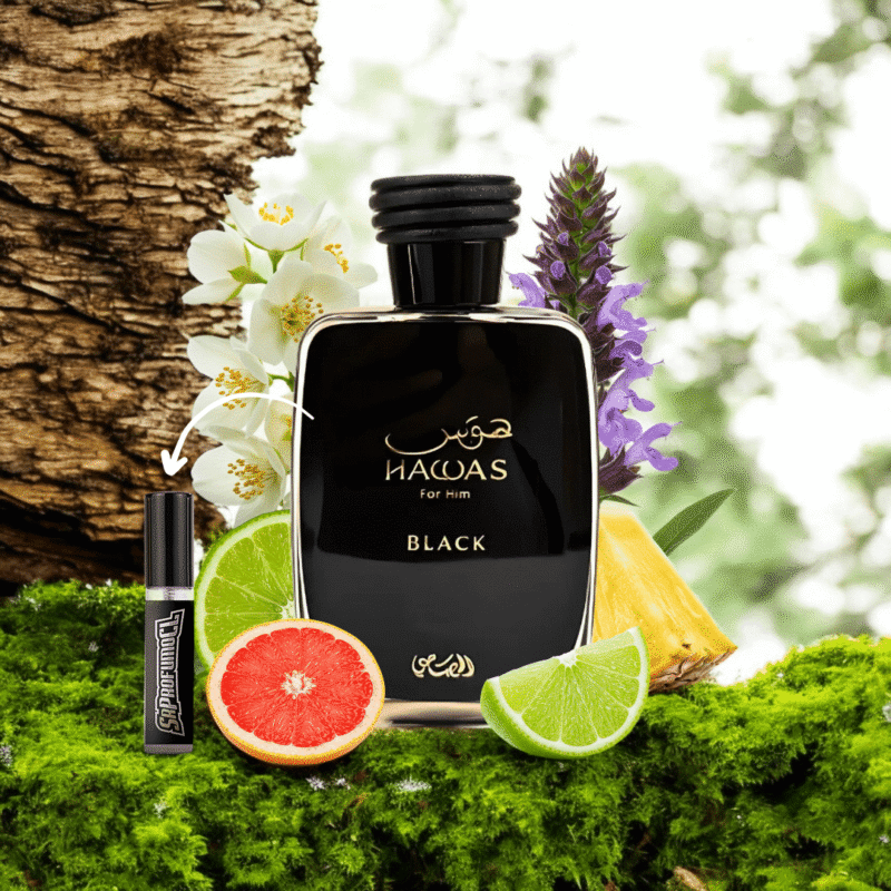 Decant Rasasi Hawas Black