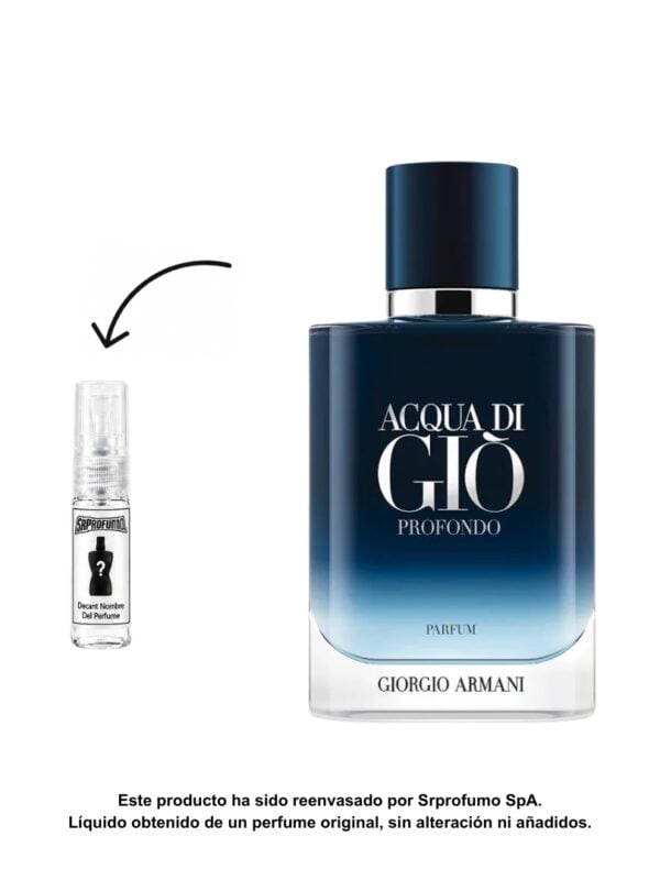Decant Giorgio Armani Acqua Di Gio Profondo Parfum 2ml, 3ml, 5ml