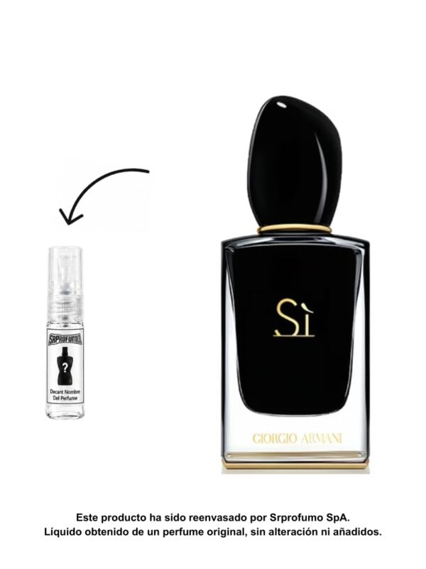 Decant Giorgio Armani Sì Intense EDP 2ml, 3ml, 5ml