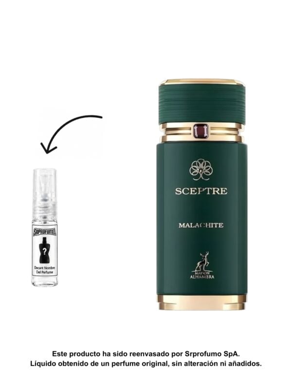 Decant Maison Alhambra Sceptre Malachite EDP 2ml, 3ml, 5ml