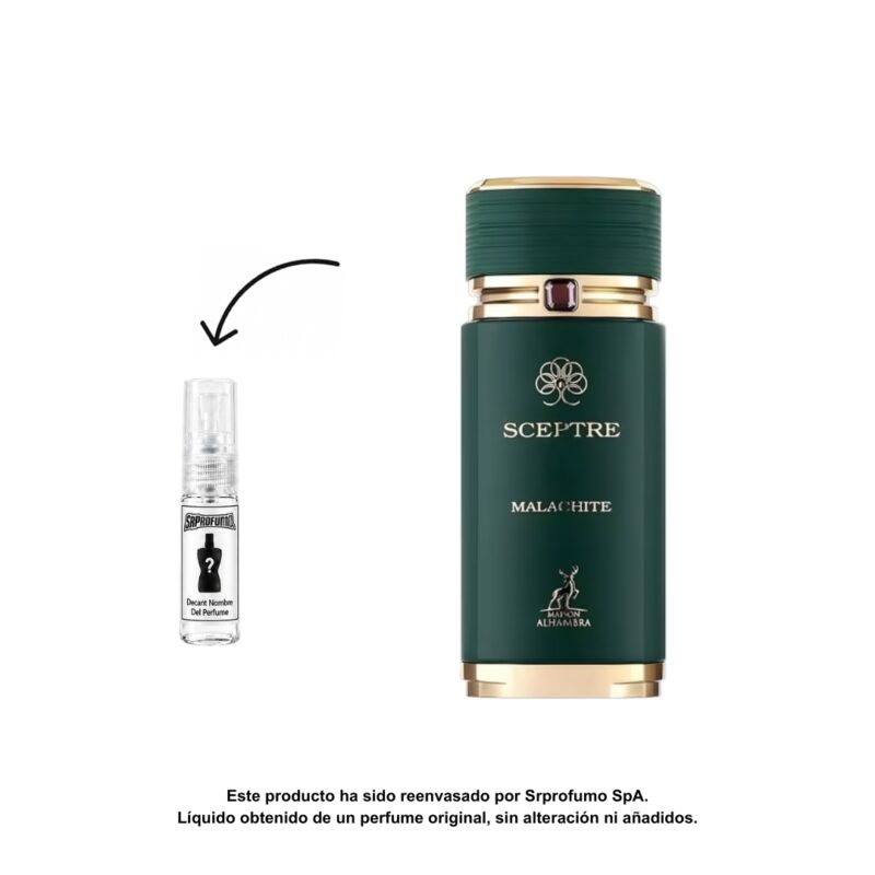 Decant Maison Alhambra Sceptre Malachite EDP 2ml, 3ml, 5ml