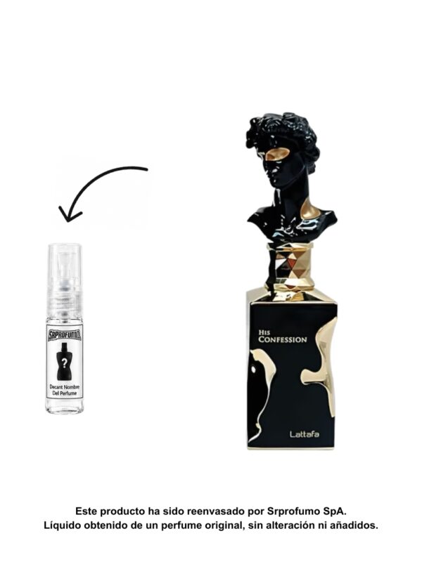Decant Lattafa His Confession EDP 2ml, 3ml, 5ml