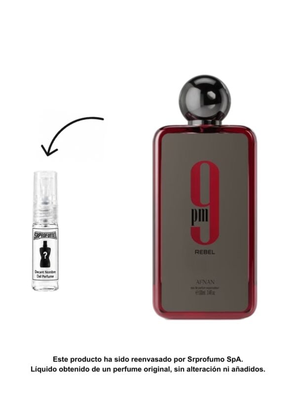 Decant Afnan 9PM Rebel EDP 2ml, 3ml, 5ml