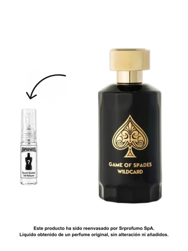 Decant Jo Milano Paris Game of Spades Wildcard EDP 2ml, 3ml, 5ml
