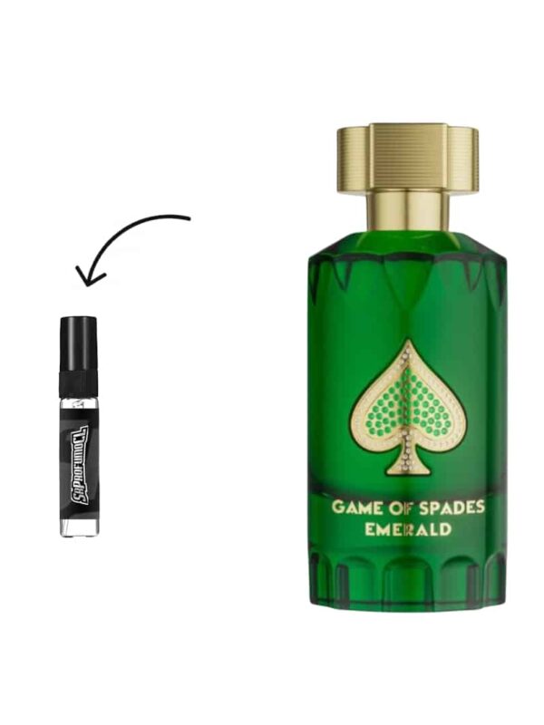 Decant Game of Spade Emerald