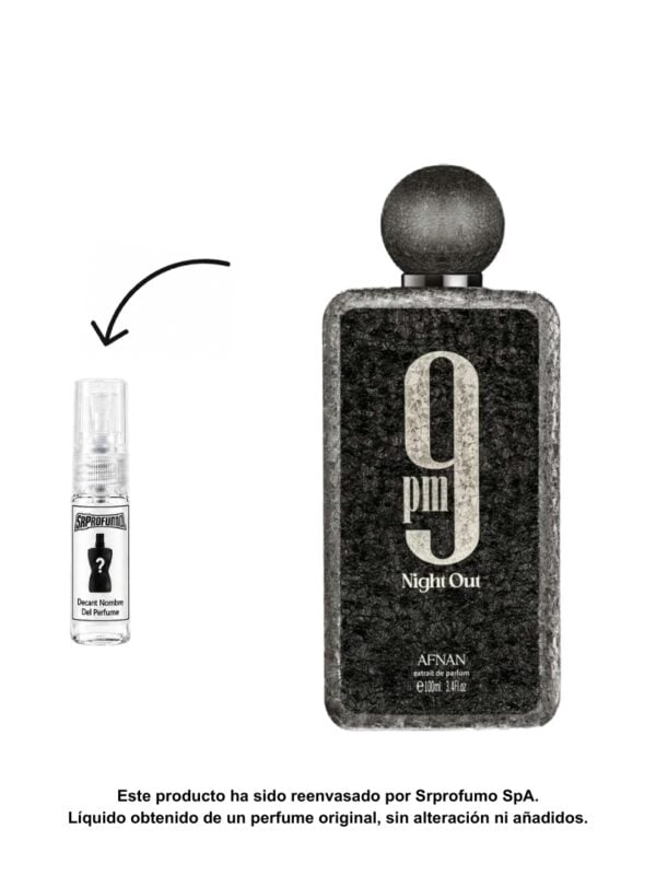 Decant Afnan 9PM Night Out Extrait 2ml, 3ml, 5ml