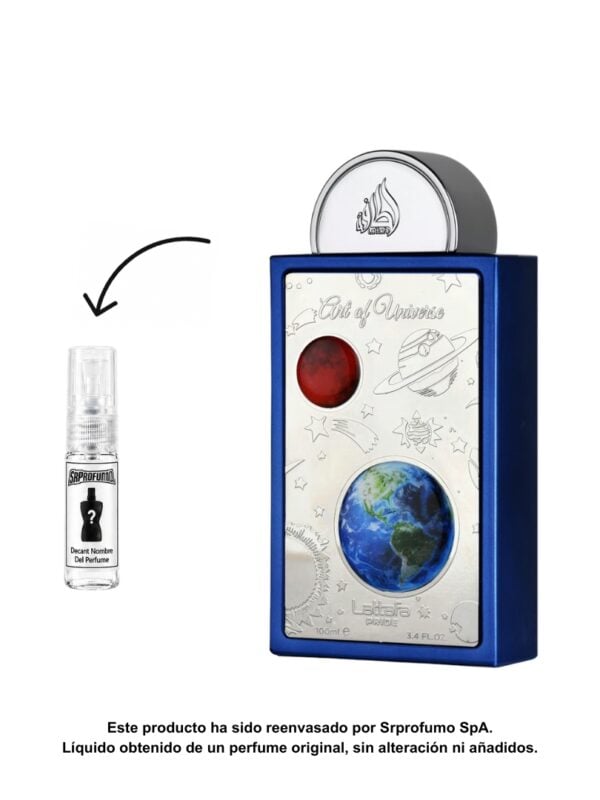 Decant Lattafa Art Of Universe EDP 2ml, 3ml, 5ml