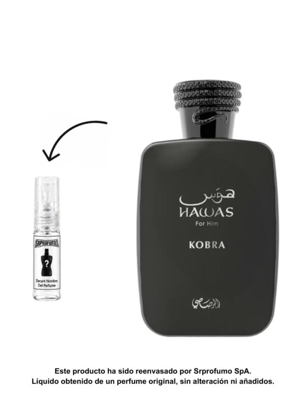 Decant Rasasi Hawas Kobra EDP 2ml, 3ml, 5ml
